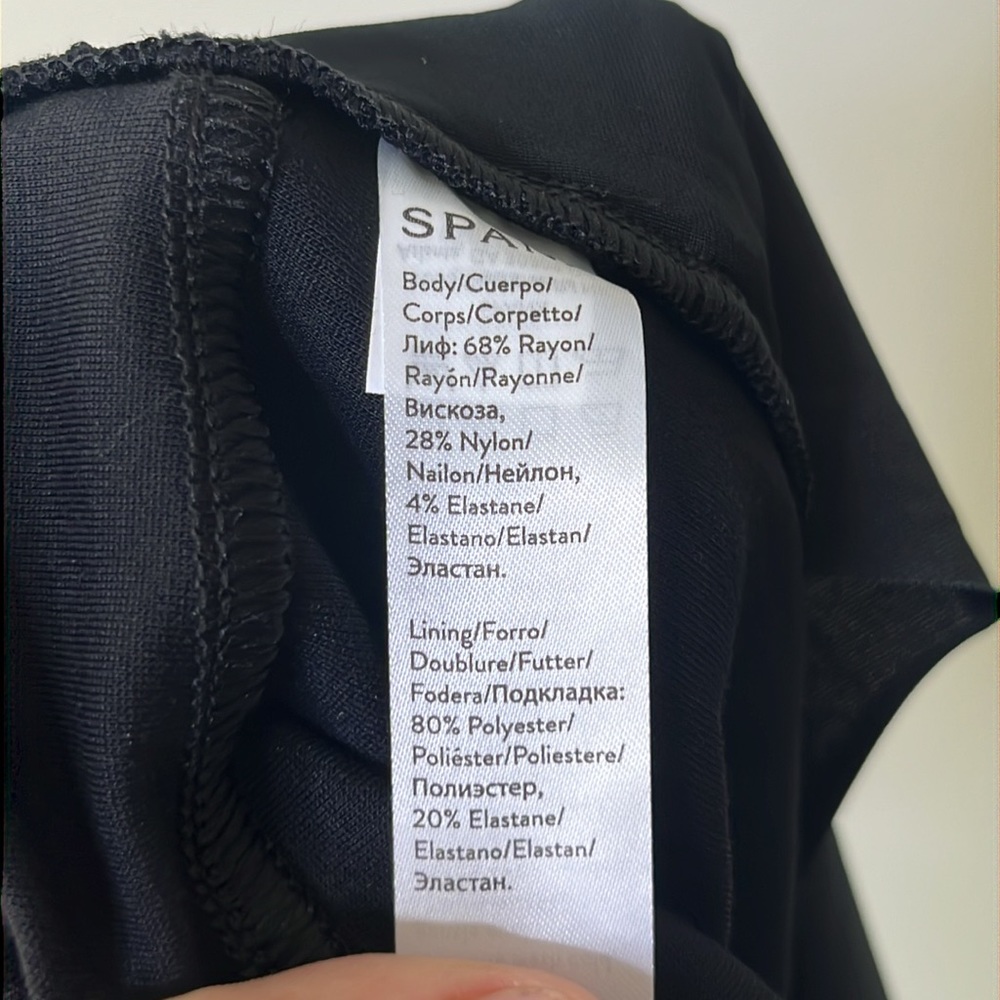 Spanx The Perfect Black Pant / Ankle 4 Pocket / SZ ST or MT - Picture 6 of 8